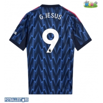 Arsenal Gabriel Jesus #9 Bortedrakt 2025-26 Kortermet